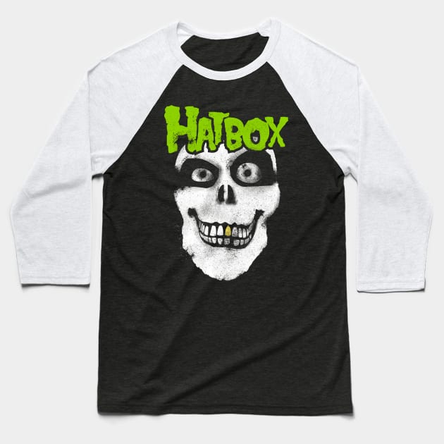 Misfit Hatbox Baseball T-Shirt by dannyhaas